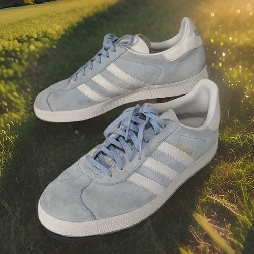 Adidas gazelle blue - gazelle, white
