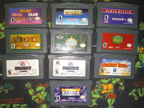 Gameboy advance game lot - advance,