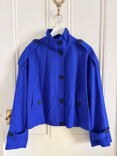 Zara cobalt blue high neck - zara,