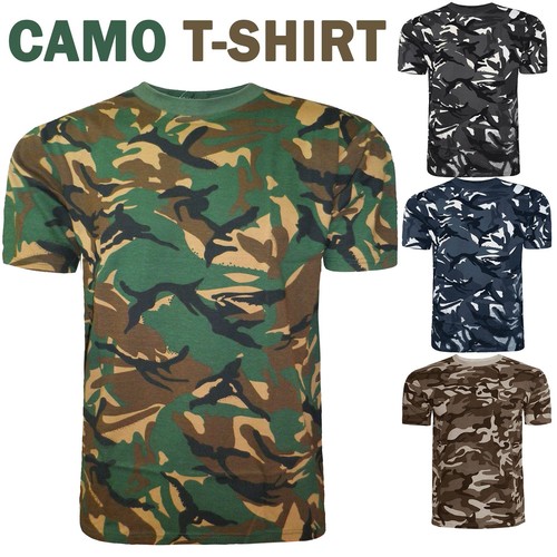 Mens camouflage shirt army - camouflage,