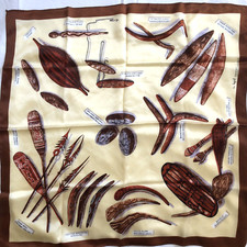 Vintage Australian silk scarf