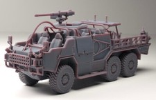 Trains4u Military British Army Coyote 6x6 kit (Combat) 3D Printed Kit