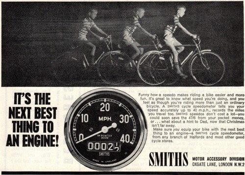 Vintage smiths cycle - vintage,