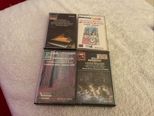 Classical Cassette Album Tape Bundle X 4 Inc Strauss , Dvorak , VGC Free P&P
