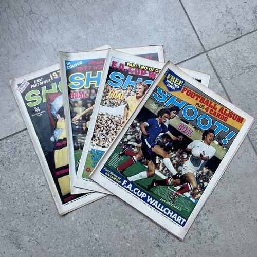 Shoot magazine 1977 - x4,