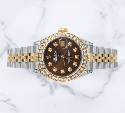 Ladies steel gold rolex - ladies,