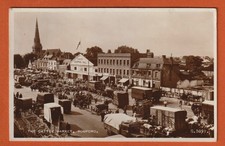 1954 Real Photo Postcard, The Cattle Market, Romford