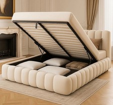 Trendy Upholstered Bed Frame -