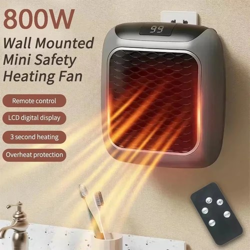 800w electric space heater - 800w, low