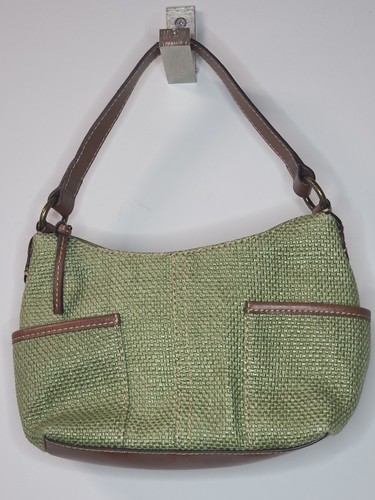 Vintage fossil green woven - vintage,