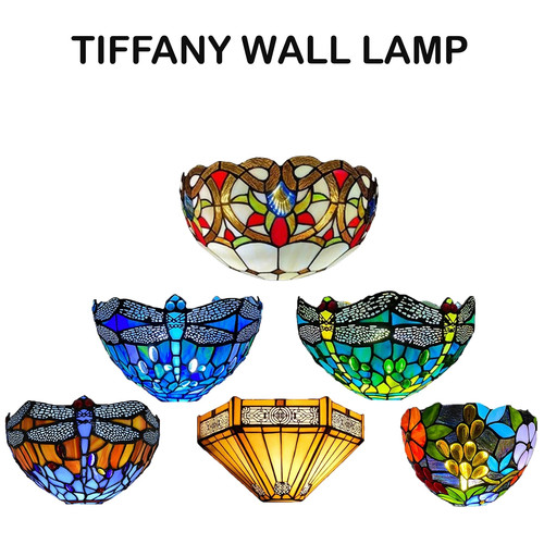 Wall lamp antique tiffany - lamp,