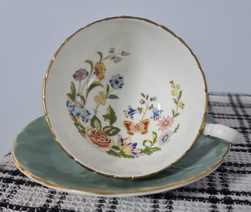 Aynsley tea cup - cup, saucer
