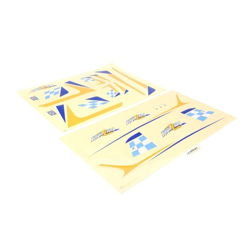 Parkzone decal sheet artizan - parkzone, sheet:
