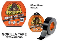 Gorilla Duck Tape - Black 32m