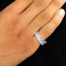 Iced VVS Diamond Out Baguette