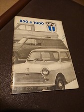 MINI 850 And 1000 Handbook, Saloon, Van, Pick Up 1974