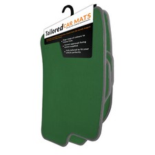 To Fit Peugeot 206 CC Car Mats (2001 - 2007) Green Tailored