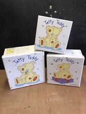 Nice Set Of 3 Tatty Teddy Storage Boxes 