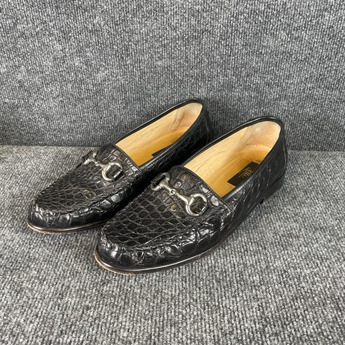 Zelli men black crocodile - men's,