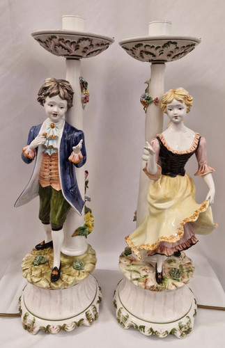 Pair large antique - large,