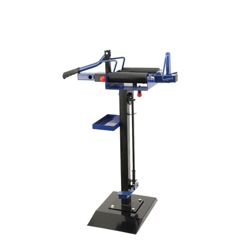 Tire spreader with - spreader, stand