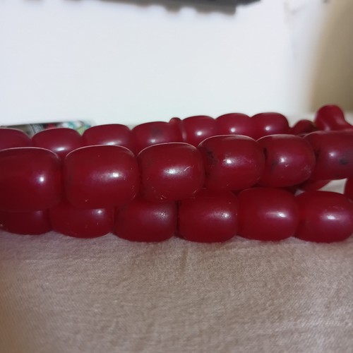 Vintage red cherry bakelite - red,
