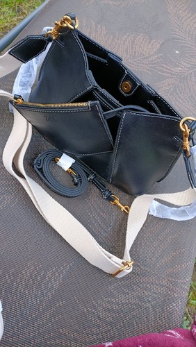 Zara black bucket - bag, extra