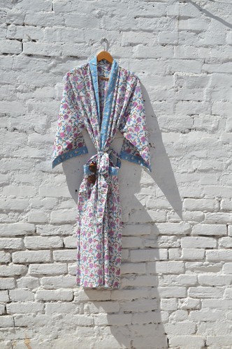 Indian hand block - hand, kimono