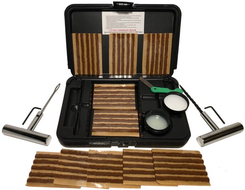 Tire repair tool kit set - kit,