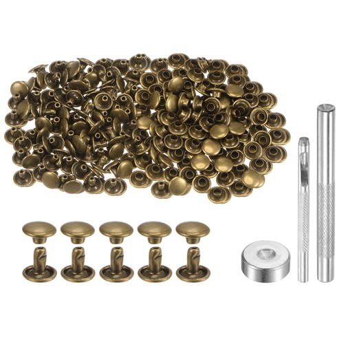 200 sets leather rivets - leather,