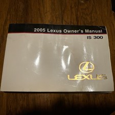 2005 Lexus IS 300 Owners