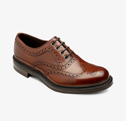 Loake edward mens mahogany - -,