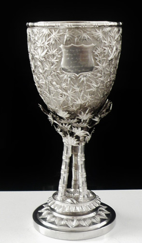 Chinese export silver trophy - export,