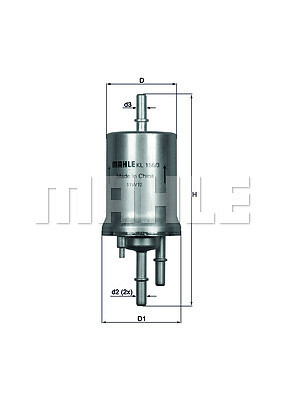 New fuel filter for - new, (svw)