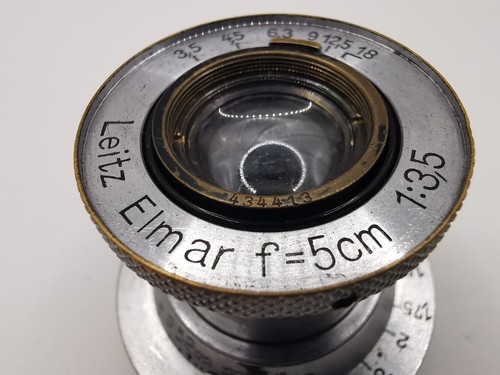 Leica elmar 50mm 1939 - 50mm, f3.5