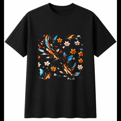 Anime koi butterfly shattered - koi,