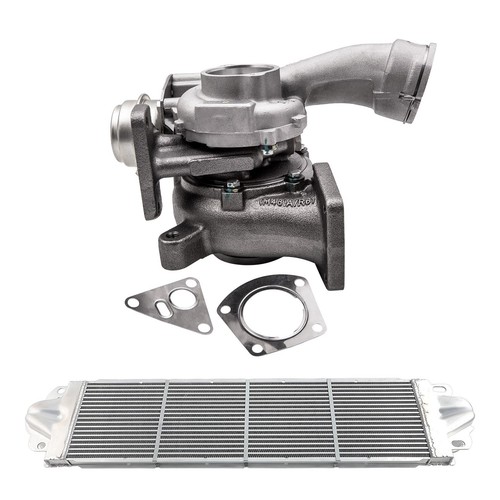 Turbocharger intercooler - w/,