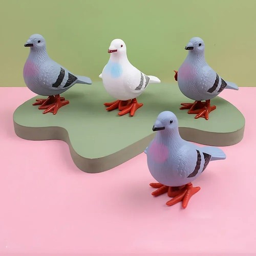 Cute jumping pigeon - pc,