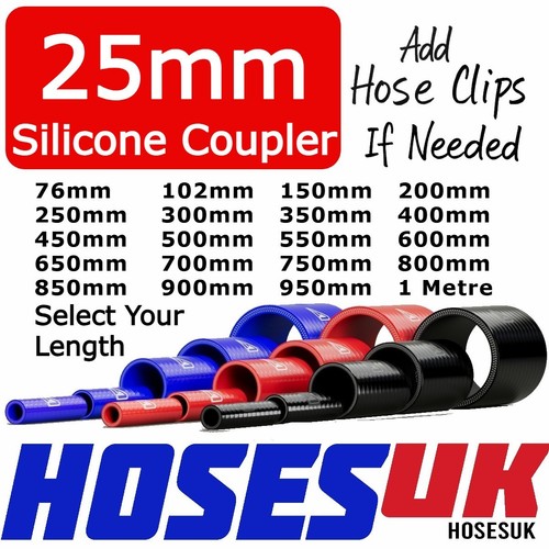 25mm silicone hose joiner - 25mm,