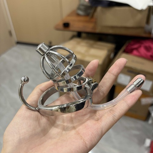 Male chastity cage device - male,
