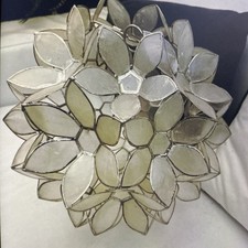  Capiz Shell flower Pendant