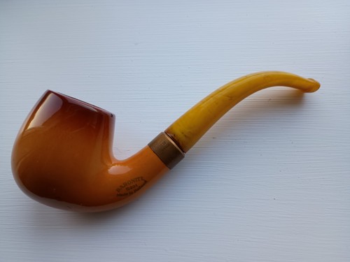 Vintage baronite estate pipe - vintage,