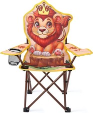 Kids camping chair lion - kids,