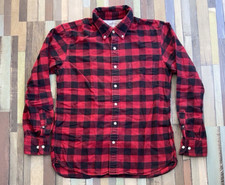 MUJI Men's Shirt Medium M Red