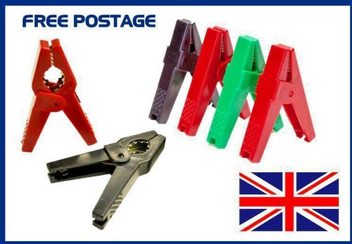 Electric fence crocodile clips - fence,
