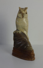 Vintage Buffalo Horn Carving