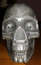 DESIGN CLINIC. TECHNO PUNK TERMINATOR SKULL. SUPER RARE EDITION.