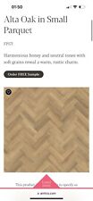 Amtico Form Alta Oak Small Parquet Plank  total of 22.5 sqm 
