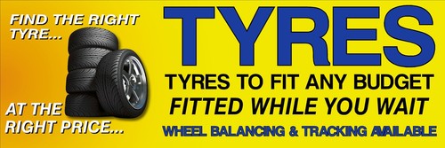 Tyres fit any - to, budget