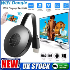 TV Streaming Device Wireless Screen Projector 1080p Wireless Display Adapter UK